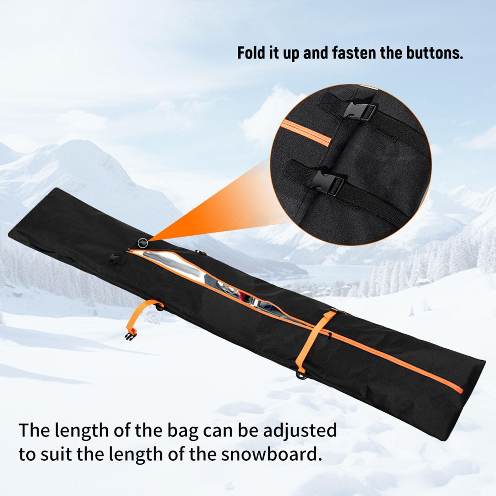Xl Sports Equipment Bag - Ski Bag Roller Sturdy Oxford Snowboard
