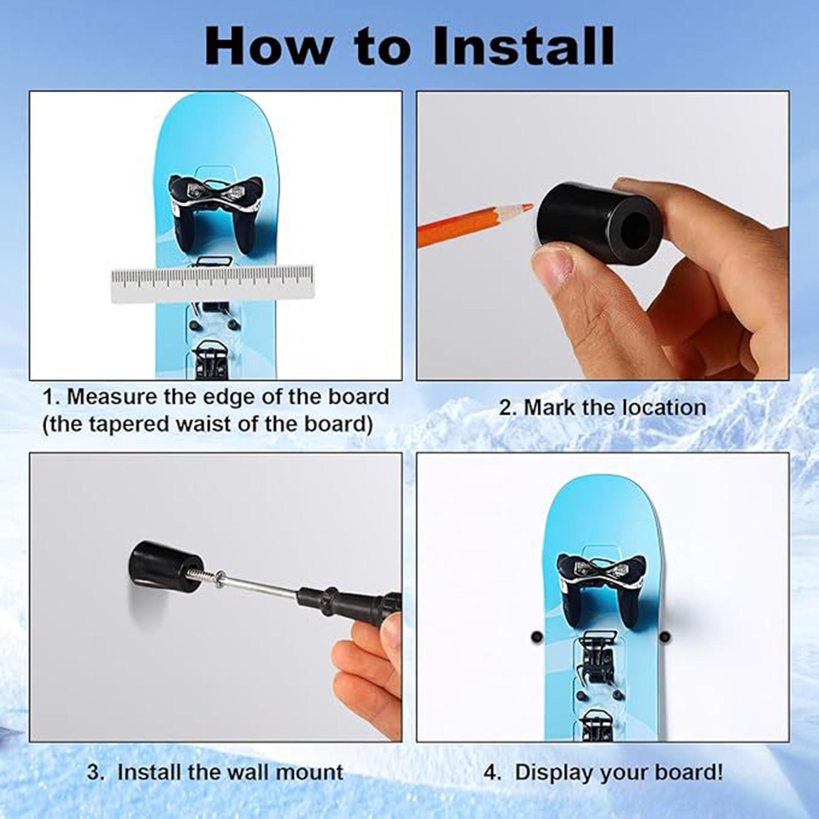 Ski Wall Mount Vertical Snowbo - Sports Equipment Store のレビューと価格