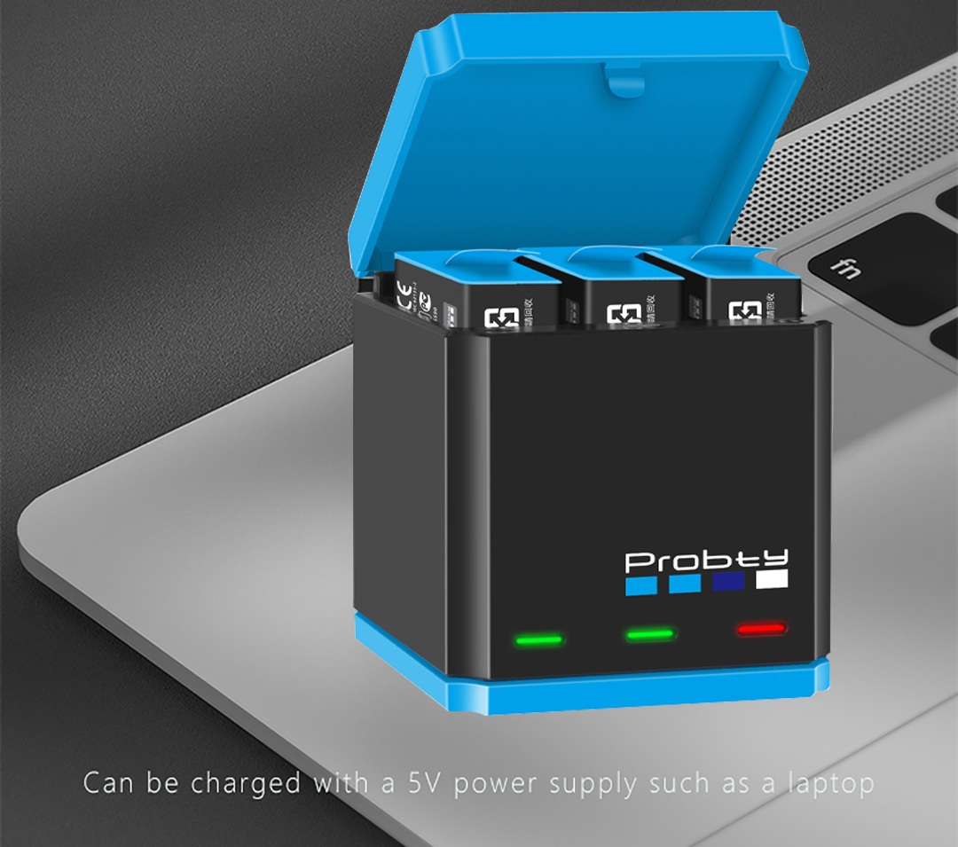 For GoPro 12 11 10 Charger, fa - Sports Equipment Cabinet のレビューと価格