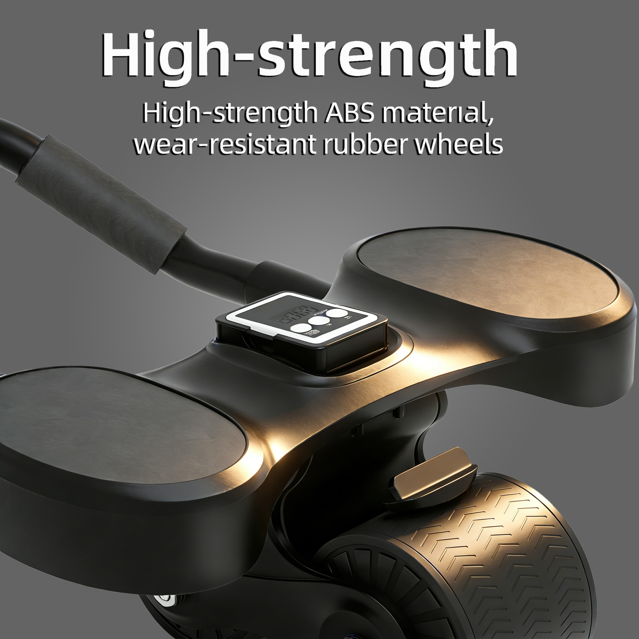 2-Wheels Ab Roller with LCD –  - Sports Equipment Website のレビューと価格