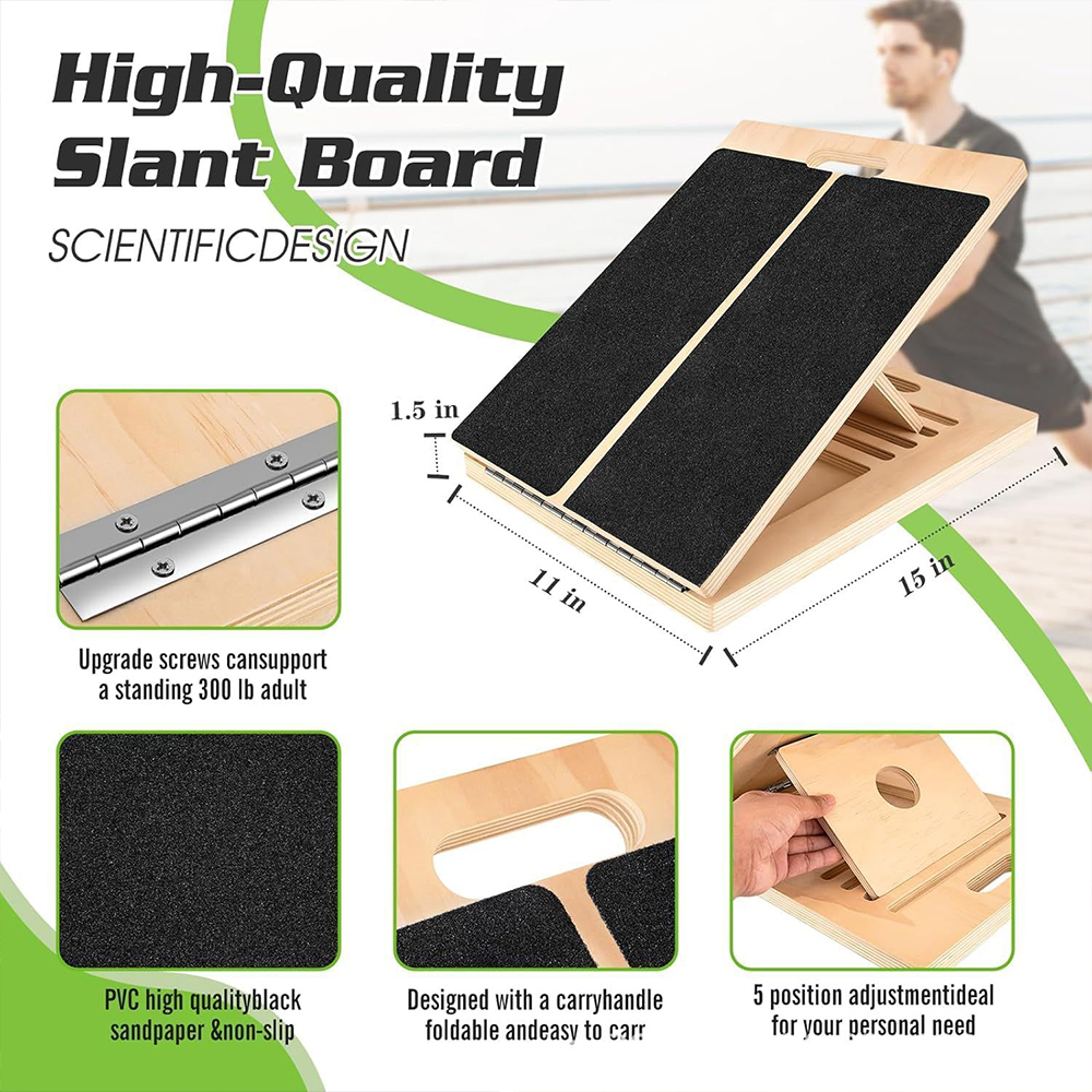 Foldable Wooden Incline Board  - Sports Equipment Website のレビューと価格