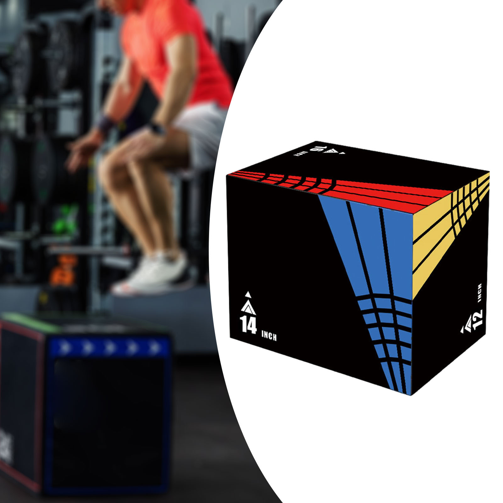 3-in-1Jump Box Plyometric Box  - Sports Equipment Website のレビューと価格
