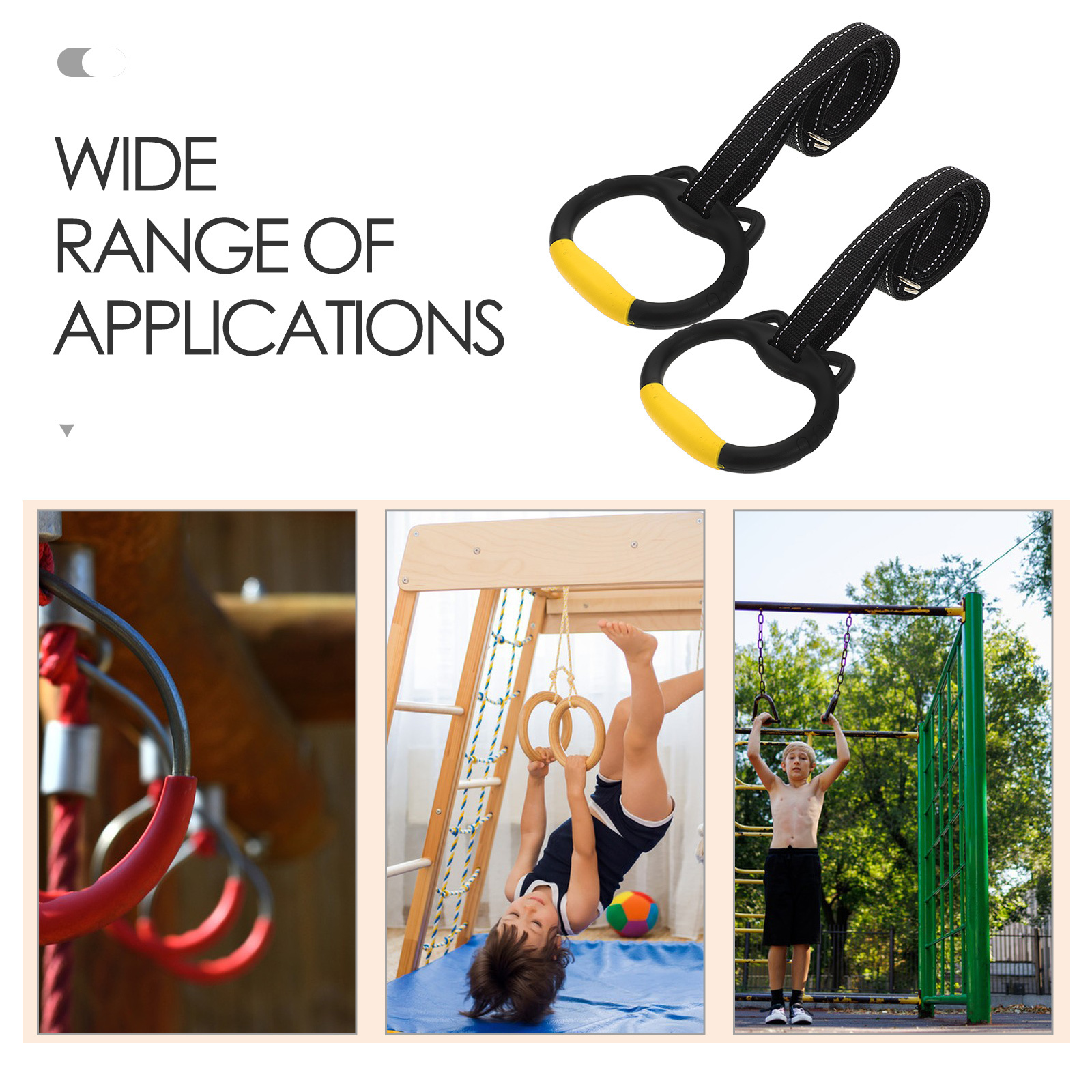 1 set 1 Set Gymnastics Rings F - Sports Equipment Website のレビューと価格
