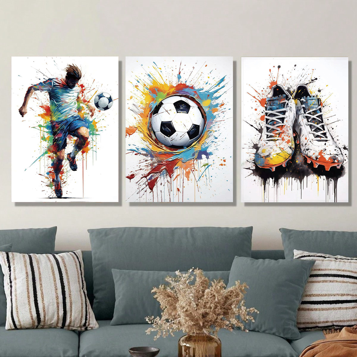 Football Themed Decorative Pai - Sports Equipment Store のレビューと価格