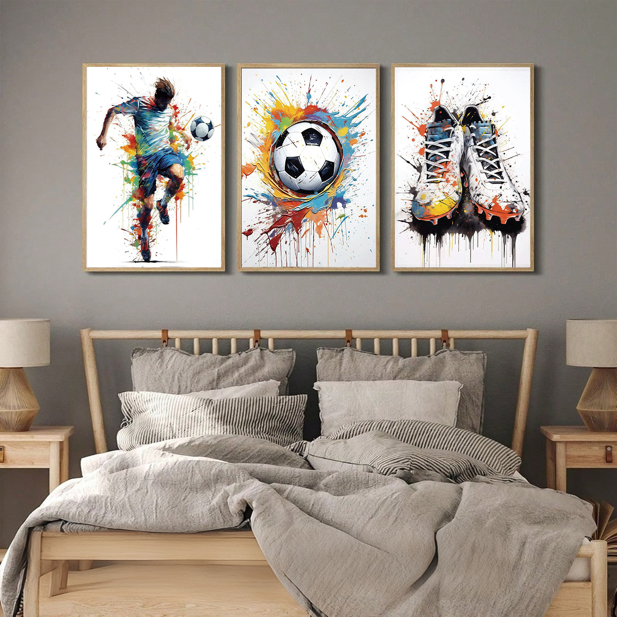 Football Themed Decorative Pai - Sports Equipment Store のレビューと価格