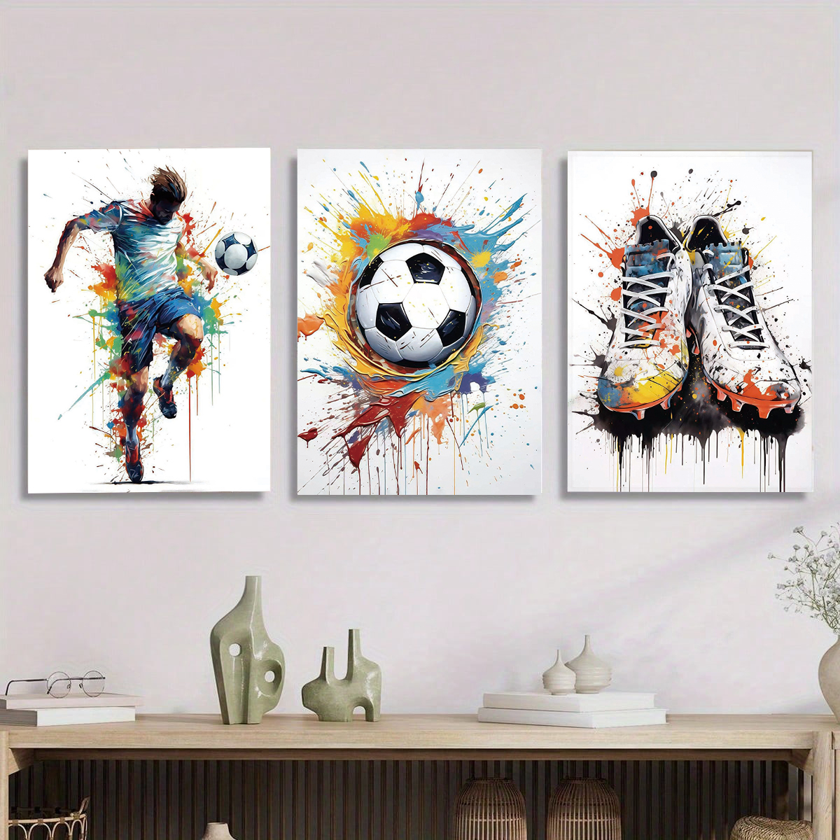 Football Themed Decorative Pai - Sports Equipment Store のレビューと価格