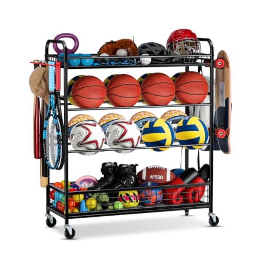 Garage Sports Equipment Organi - Sports Equipment Garage Organizer のレビューと価格