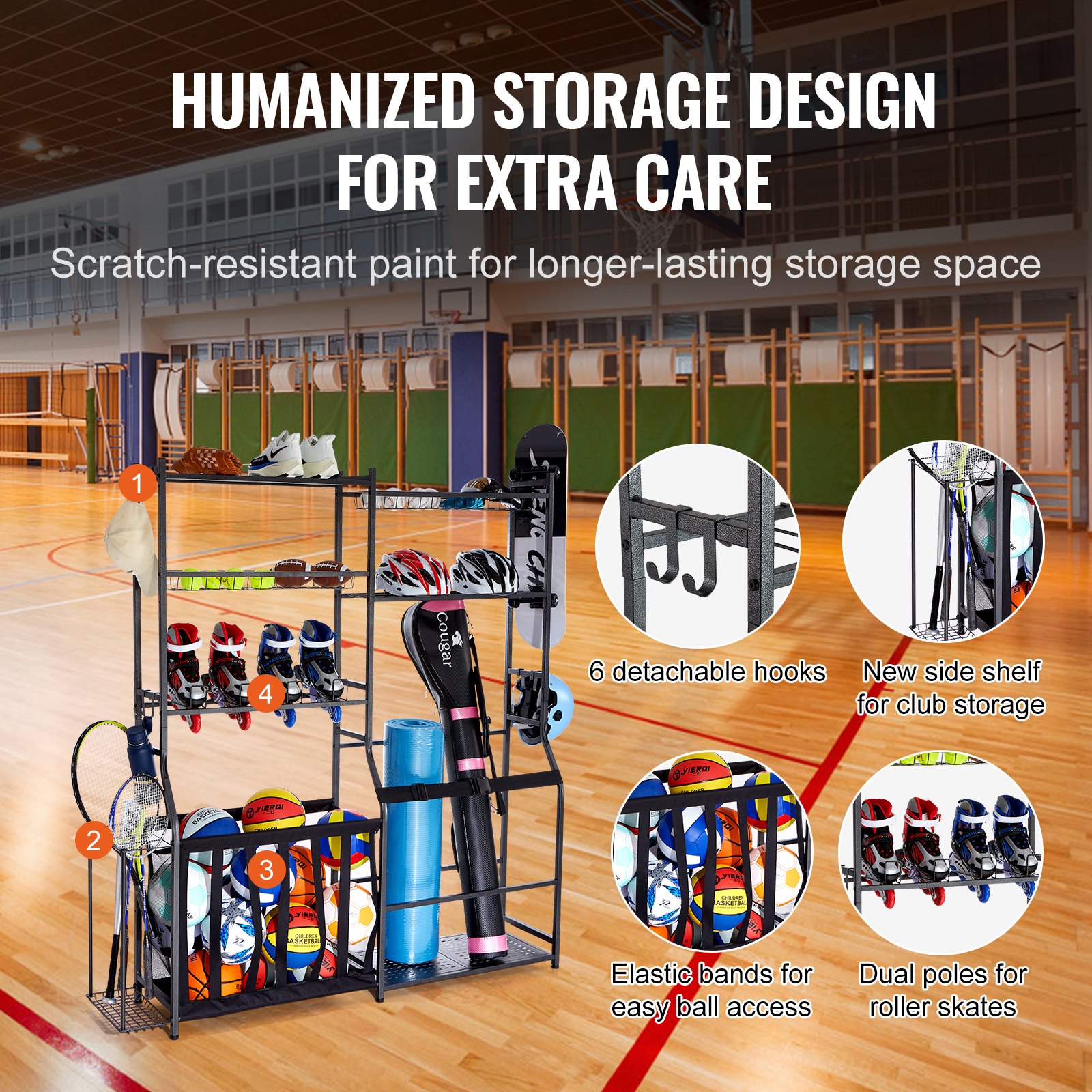 Golf Storage Garage Organizer, - Sports Equipment Garage Organizer のレビューと価格