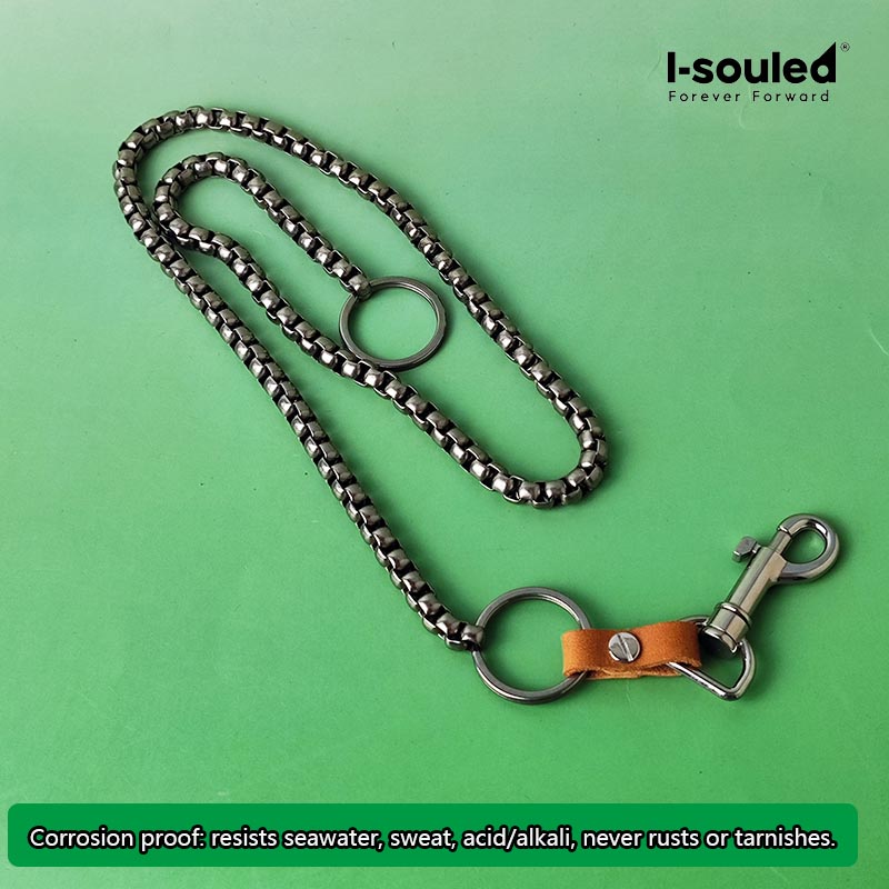 Pure Titanium Wallet Chain 63c - Sports Equipment Cabinet のレビューと価格