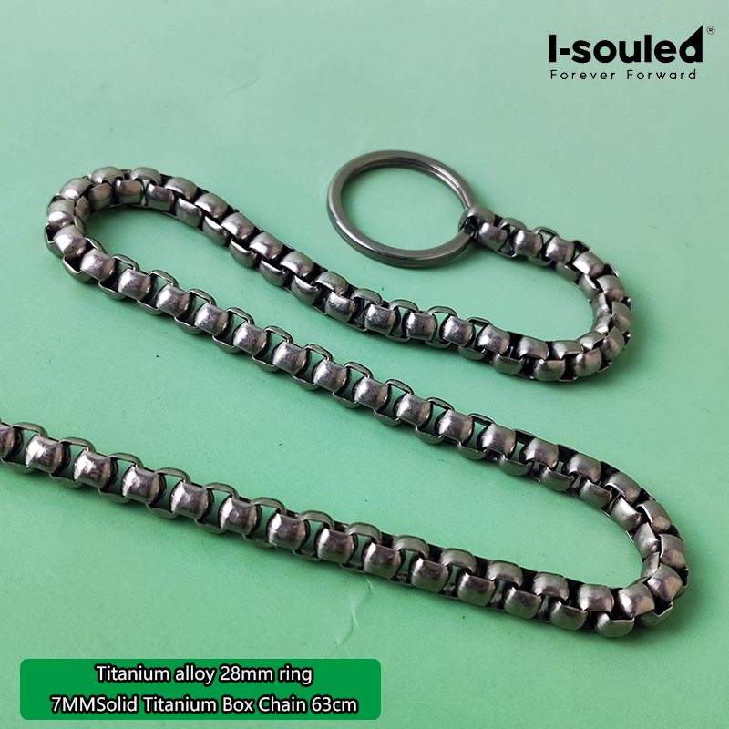 Pure Titanium Wallet Chain 63c - Sports Equipment Cabinet のレビューと価格