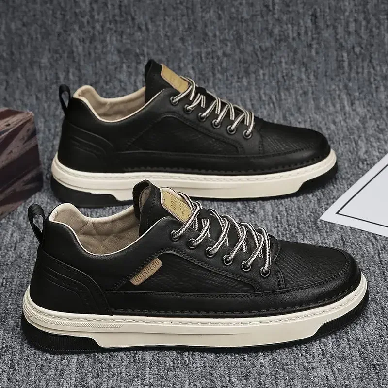 Fashion Casual Leather Shoes f - Sports Equipment Brands のレビューと価格