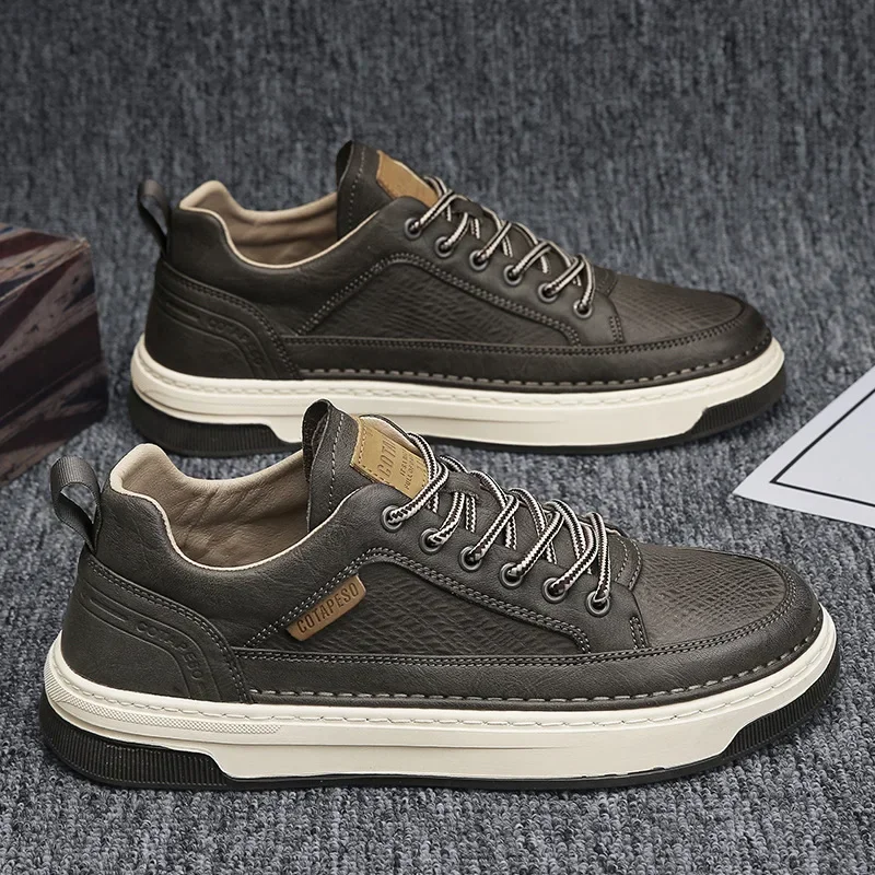 Fashion Casual Leather Shoes f - Sports Equipment Brands のレビューと価格
