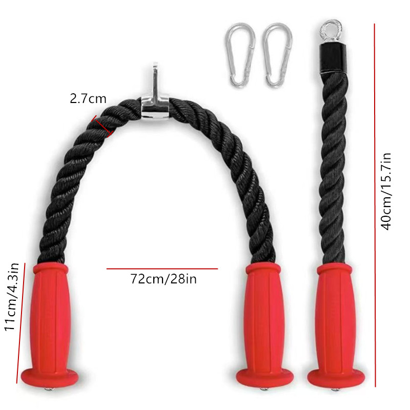 Ergonomic Tricep Ropes Non-Sli - Sports Equipment Website のレビューと価格