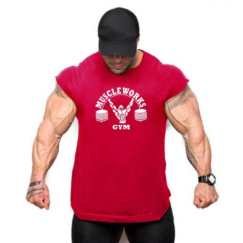 New Summer Brand Vest Cotton G - Sports Equipment Store のレビューと価格