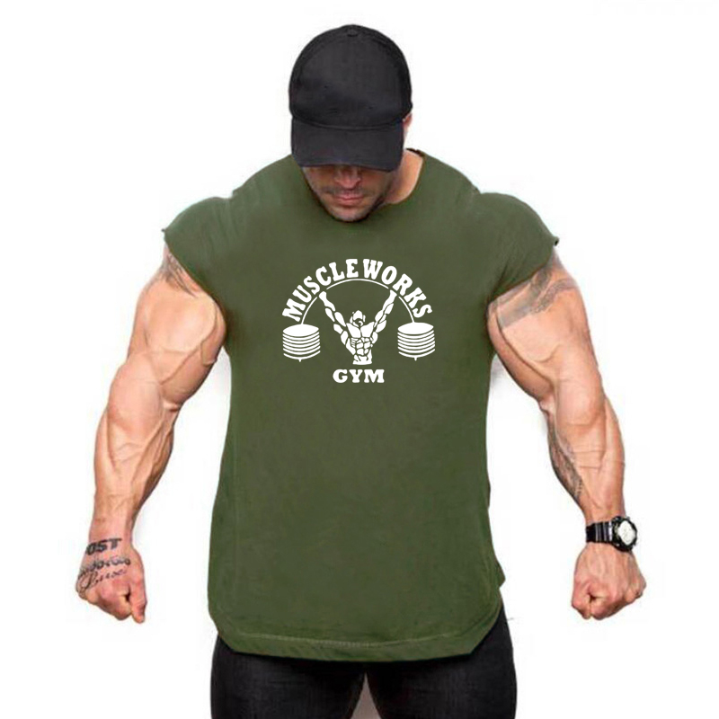 New Summer Brand Vest Cotton G - Sports Equipment Store のレビューと価格