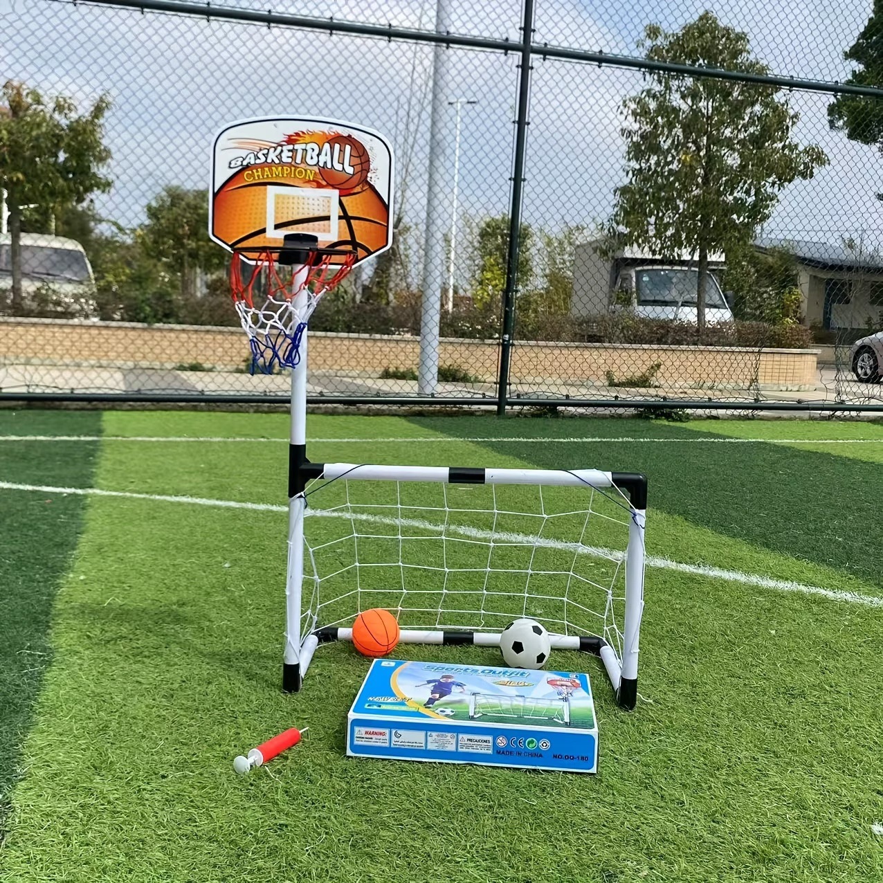 Large 2-in-1 Portable Plastic  - Sports Equipment 2 Year Old のレビューと価格