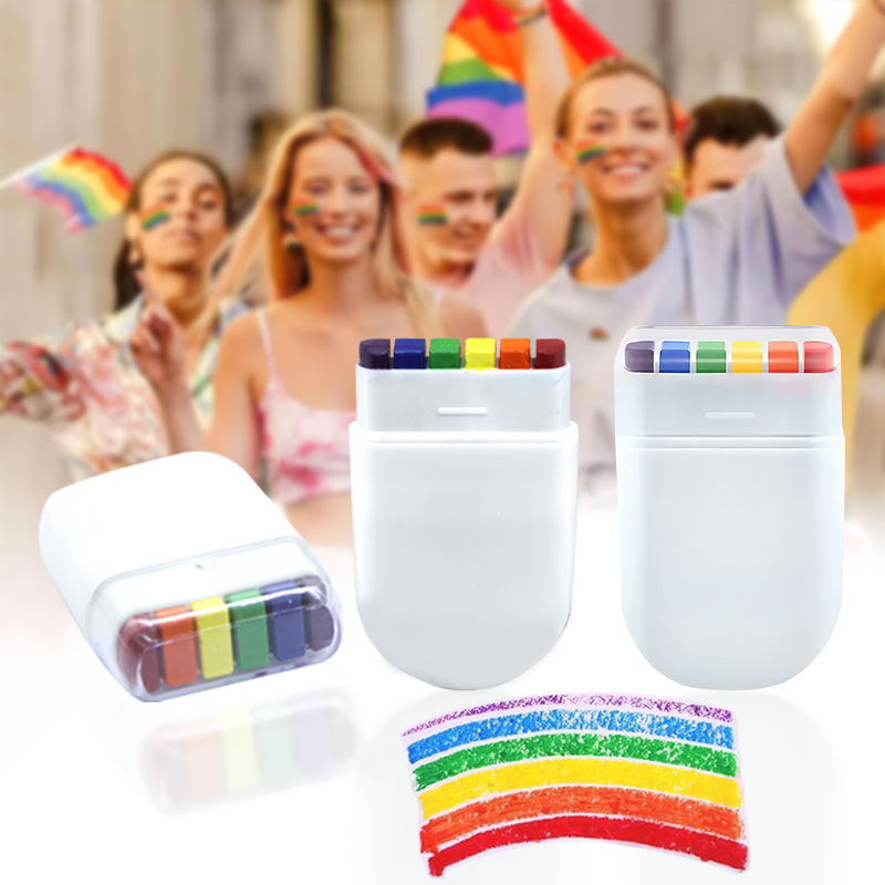 Mini Rainbow Face Paint Stick  - Sports Equipment Cabinet のレビューと価格