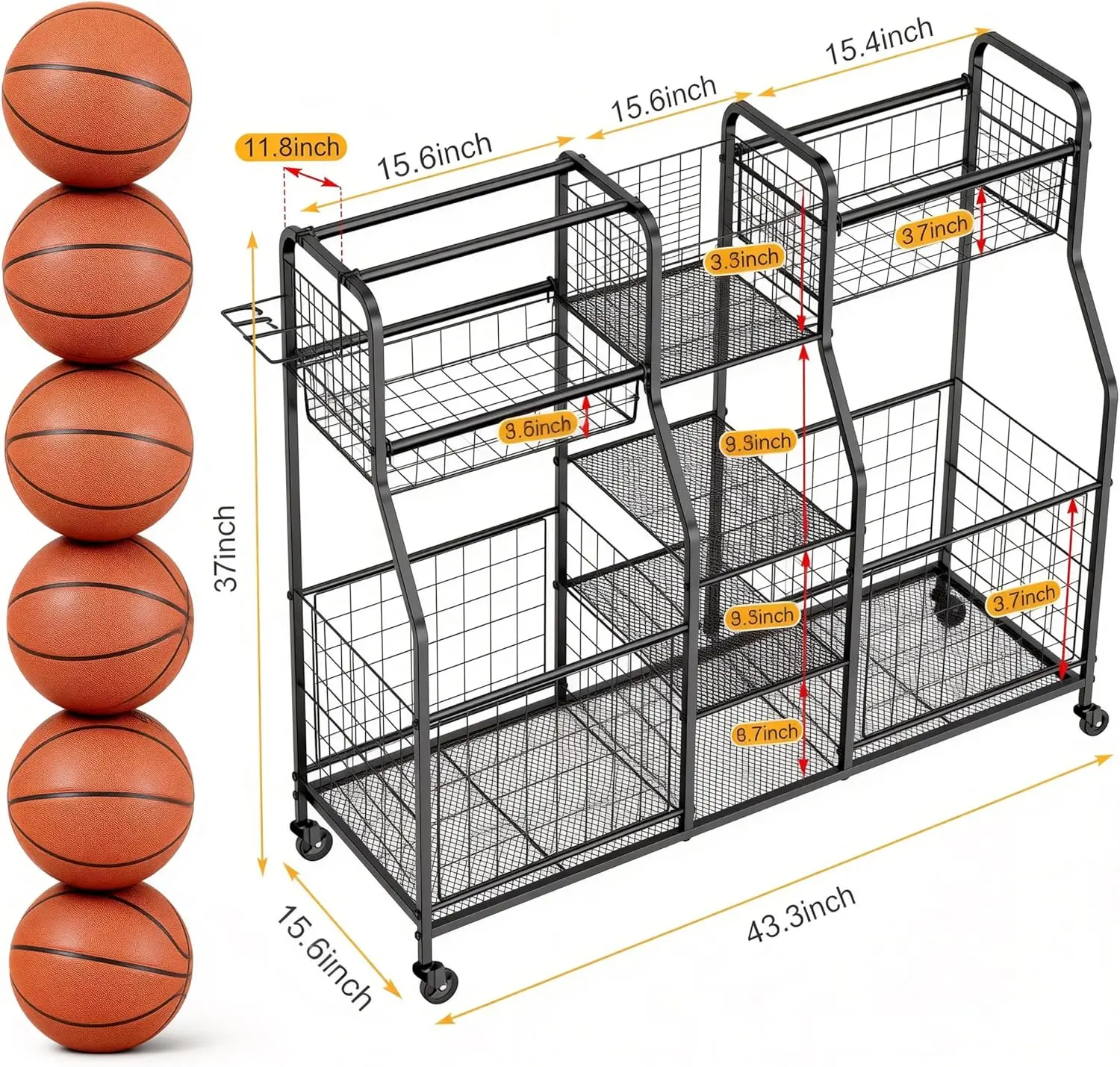 Garage Sports Equipment Organi - Sports Equipment Garage Organizer のレビューと価格