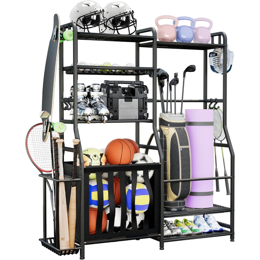 Garage Sports Equipment Organi - Sports Equipment Garage Organizer のレビューと価格
