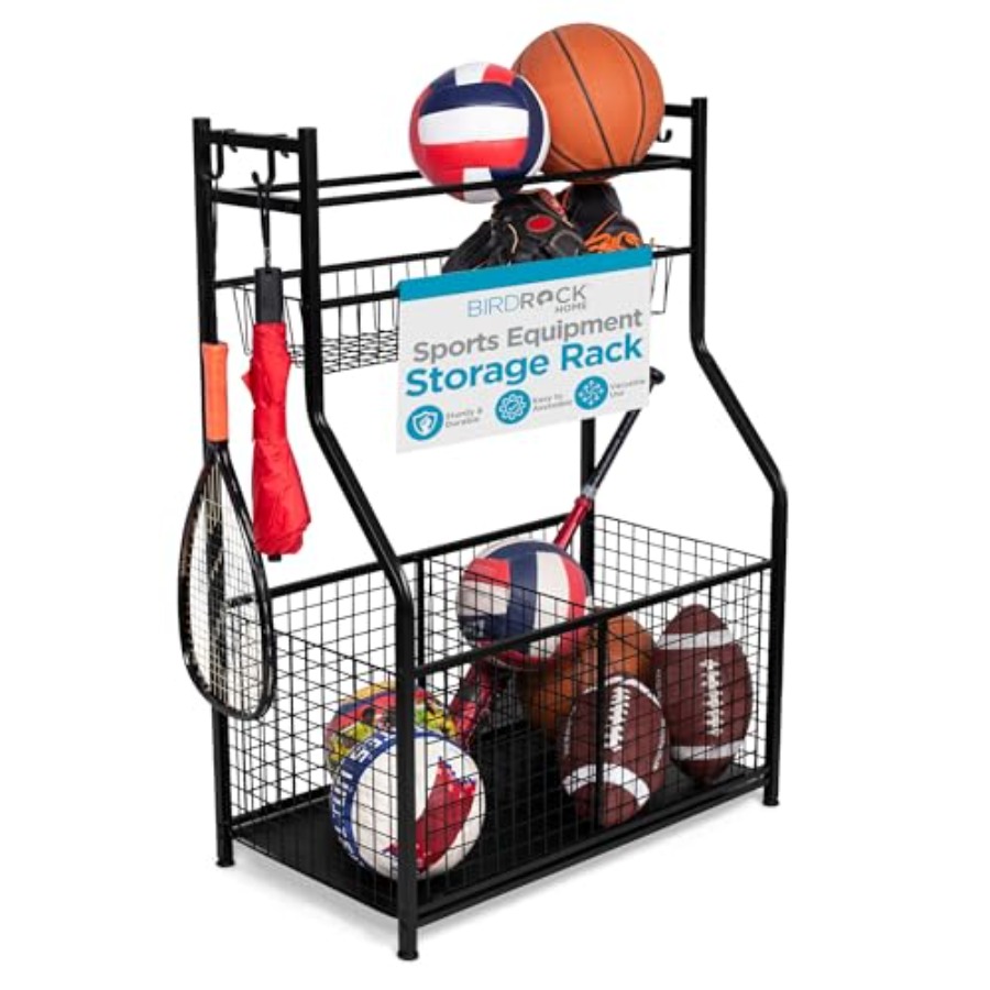 Sports Equipment Ball Organize - Sports Equipment Garage Organizer のレビューと価格