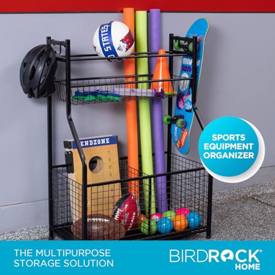 Sports Equipment Ball Organize - Sports Equipment Garage Organizer のレビューと価格