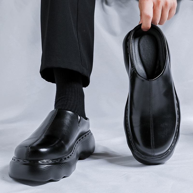mens fashion half shoes slip-o - Sports Equipment Brands のレビューと価格