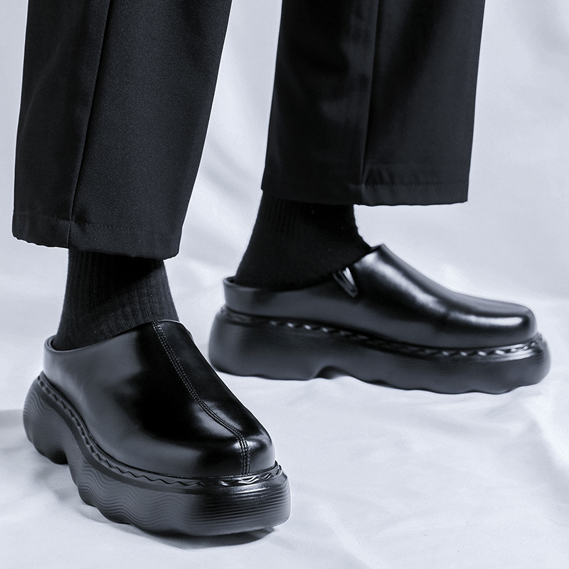 mens fashion half shoes slip-o - Sports Equipment Brands のレビューと価格