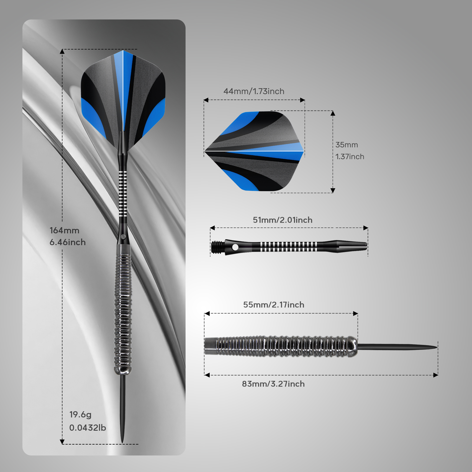 Huanqu Iron Dart Set, Includes - Sports Equipment Cabinet のレビューと価格