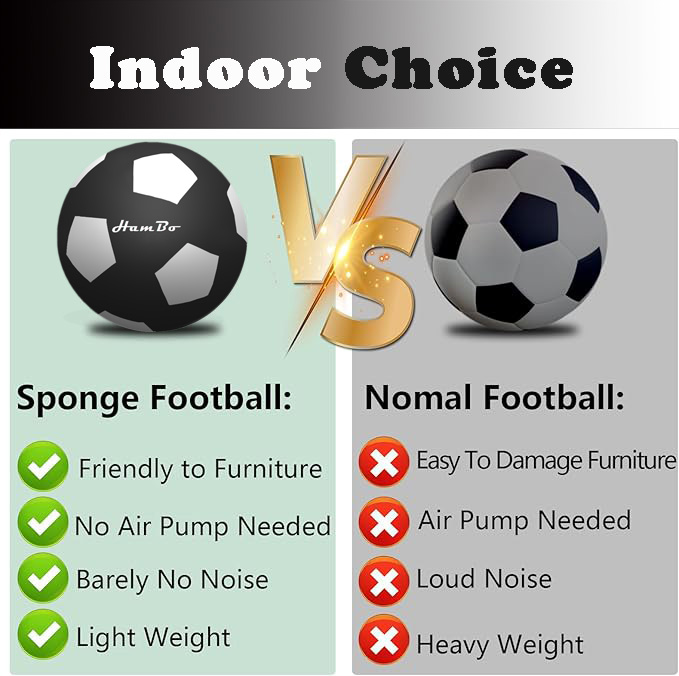 Silent Football Size 3#/5#/7#  - Spike Ball Game のレビューと価格