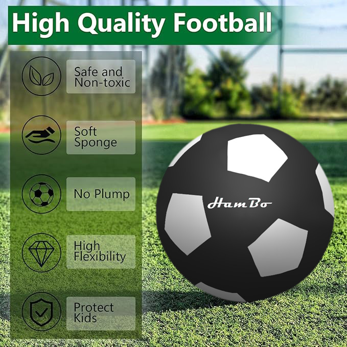 Silent Football Size 3#/5#/7#  - Spike Ball Game のレビューと価格