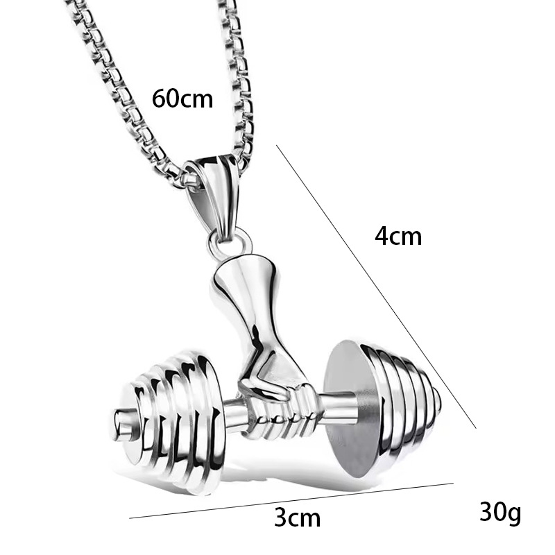 Stainless Steel Barbell Pendan - Sports Equipment Cabinet のレビューと価格