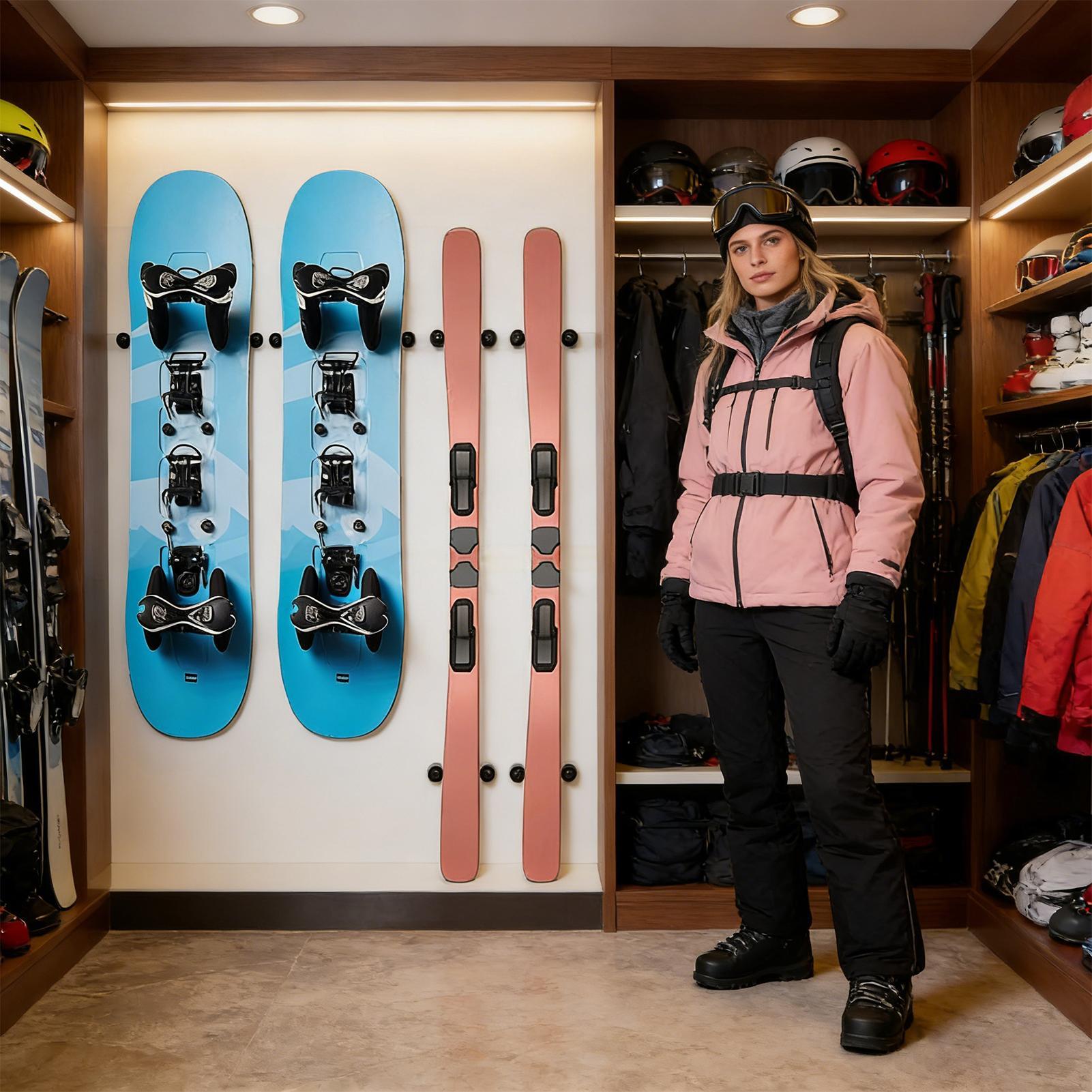 Ski Wall Mount Vertical Snowbo - Sports Equipment Store のレビューと価格