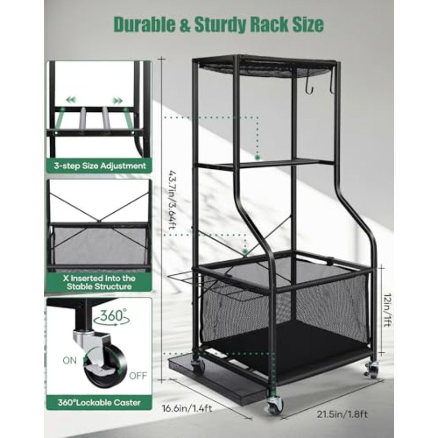 Sports Equipment Garage Organi - Sports Equipment Garage Organizer のレビューと価格