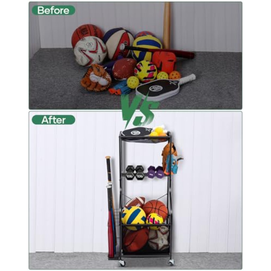 Sports Equipment Garage Organi - Sports Equipment Garage Organizer のレビューと価格
