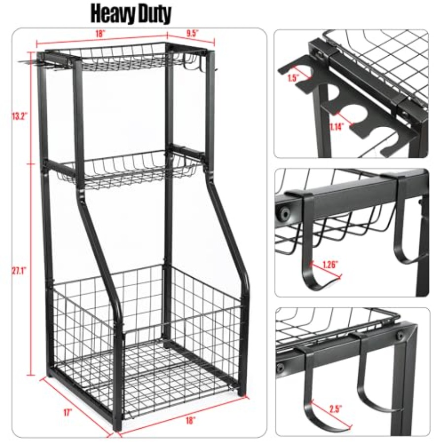 Sports Equipment Organizer for - Sports Equipment Garage Organizer のレビューと価格