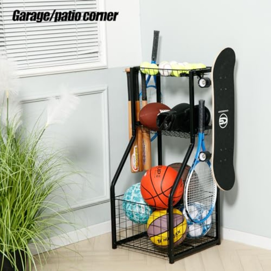 Sports Equipment Organizer for - Sports Equipment Garage Organizer のレビューと価格